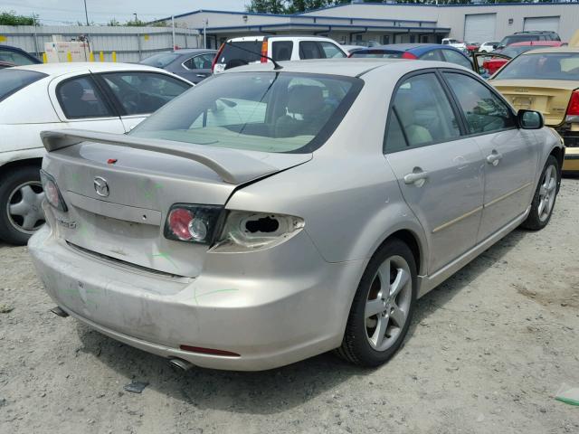 1YVHP80C885M08519 - 2008 MAZDA 6 I Qızıl foto 4