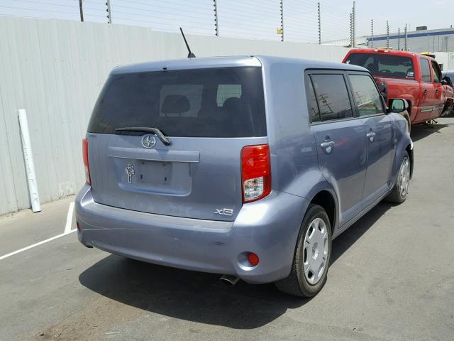 JTLZE4FE1CJ009845 - 2012 TOYOTA SCION XB Mavi foto 4