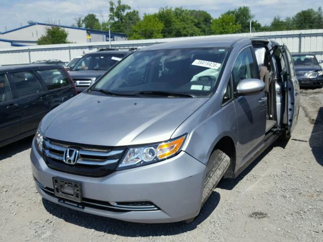 5FNRL5H33GB112202 - 2016 HONDA ODYSSEY SE GRAY photo 2