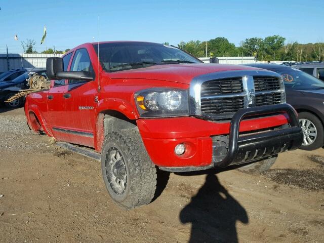 3D7KS28C26G290619 - 2006 DODGE RAM 2500 S RED photo 1