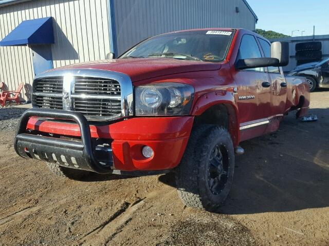 3D7KS28C26G290619 - 2006 DODGE RAM 2500 S RED photo 2