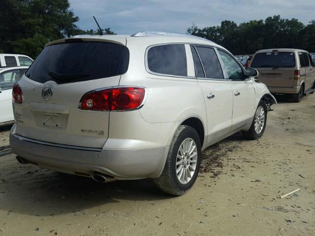 5GAKVCED7CJ328054 - 2012 BUICK ENCLAVE WHITE photo 4