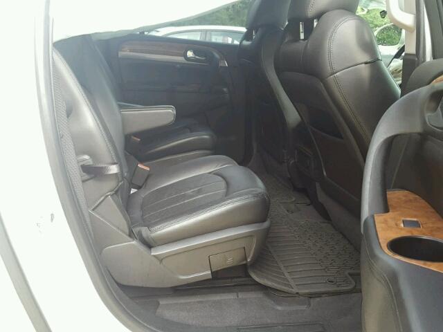 5GAKVCED7CJ328054 - 2012 BUICK ENCLAVE WHITE photo 6