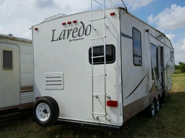 4YDF29R246J461893 - 2006 KEYSTONE LAREDO WHITE photo 4