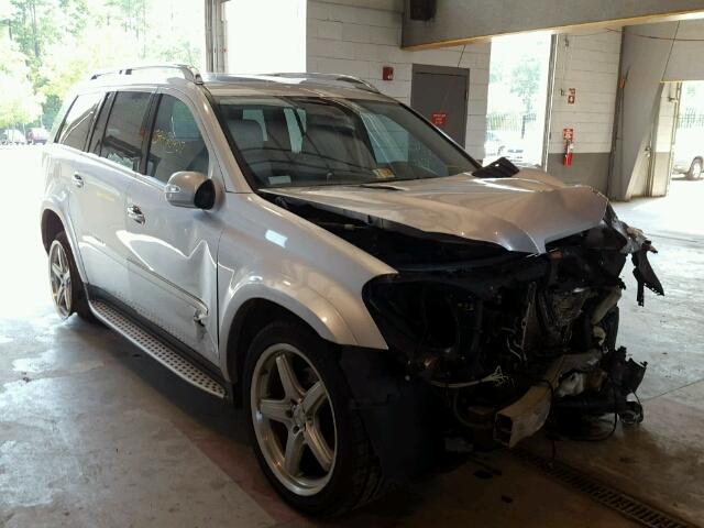 4JGBF86E78A354026 - 2008 MERCEDES-BENZ GL 550 4MA SILVER photo 1