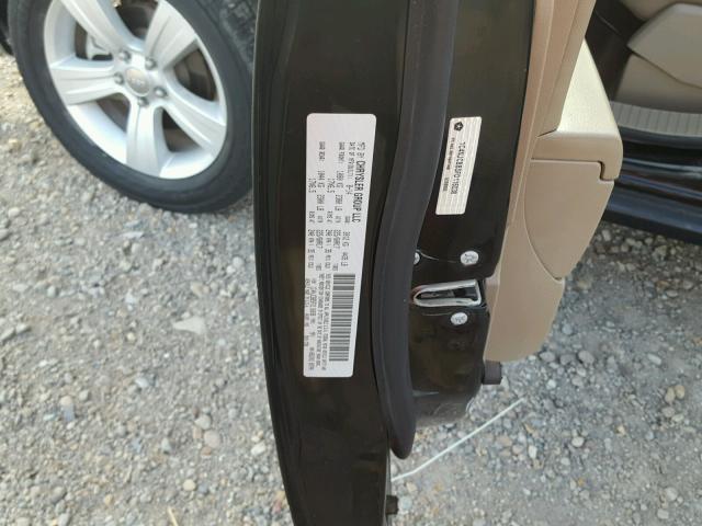 1C4NJCBB5FD116038 - 2015 JEEP COMPASS SP BLACK photo 10