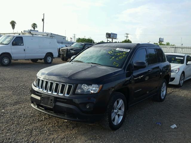 1C4NJCBB5FD116038 - 2015 JEEP COMPASS SP BLACK photo 2