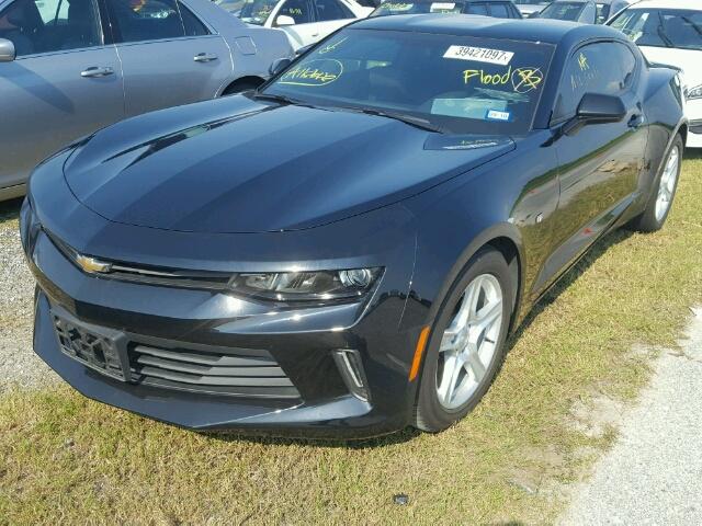 1G1FB1RS6H0123353 - 2017 CHEVROLET CAMARO BLACK photo 2