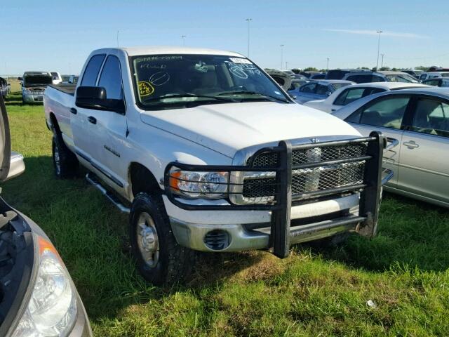 1D7KU28C53J538771 - 2003 DODGE RAM 2500 S Ağ foto 1