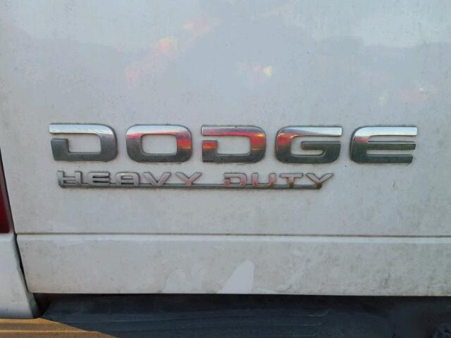 1D7KU28C53J538771 - 2003 DODGE RAM 2500 S Ağ foto 9