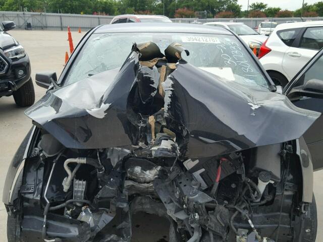 1G11B5SL7FF315945 - 2015 CHEVROLET MALIBU LS შავი ფოტო 7