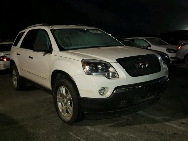 1GKKRPED4CJ248211 - 2012 GMC ACADIA SLE WHITE photo 1