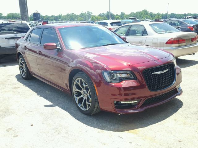 2C3CCABG3JH277960 - 2018 CHRYSLER 300 S BURGUNDY photo 1