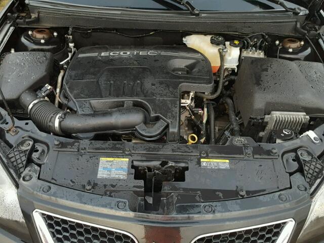 1G2ZA5E08A4124509 - 2010 PONTIAC G6 BLACK photo 7