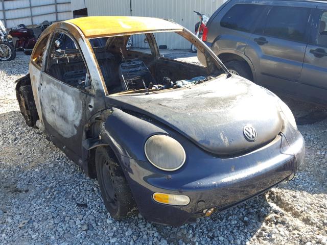 3VWCC21C3YM463040 - 2000 VOLKSWAGEN NEW BEETLE ლურჯი ფოტო 1
