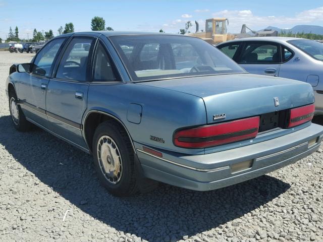 2G4WB54L0P1499298 - 1993 BUICK REGAL CUST GREEN photo 3