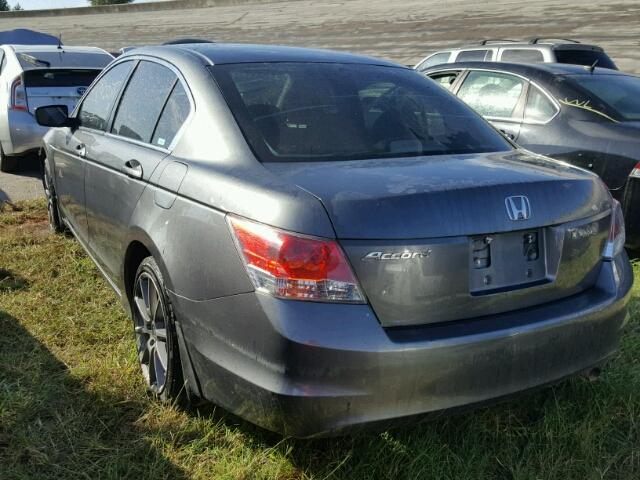 1HGCP26349A173695 - 2009 HONDA ACCORD LX GRAY photo 3