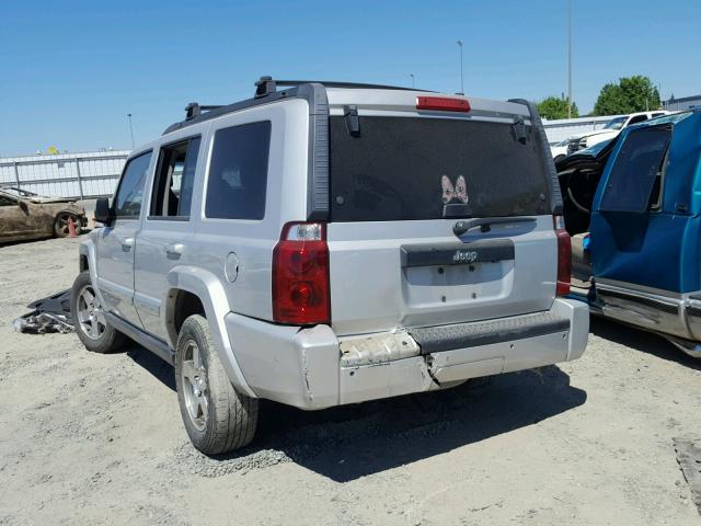 1J4RH4GK0AC157830 - 2010 JEEP COMMANDER SILVER photo 3
