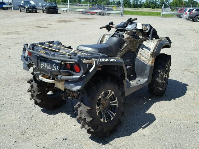 3JBLWPP10EJ000737 - 2014 CAN-AM OUTLANDER BROWN photo 4