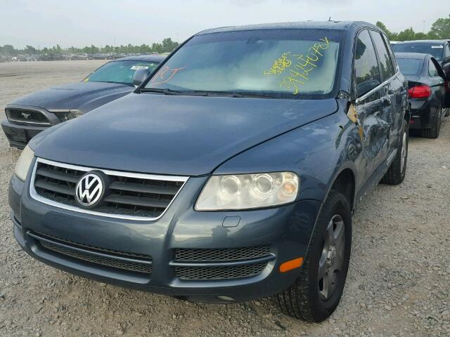 WVGZG77L06D041785 - 2006 VOLKSWAGEN TOUAREG 3. BLUE photo 2