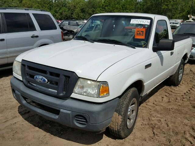 1FTYR10D28PA65369 - 2008 FORD RANGER WHITE photo 2