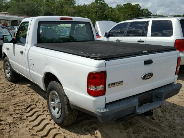 1FTYR10D28PA65369 - 2008 FORD RANGER WHITE photo 3