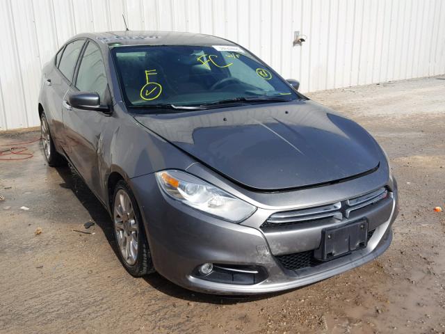 1C3CDFCA0DD682342 - 2013 DODGE DART LIMIT GRAY photo 1