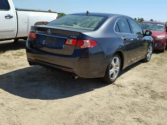 JH4CU2F64DC006783 - 2013 ACURA TSX TECH GRAY photo 4