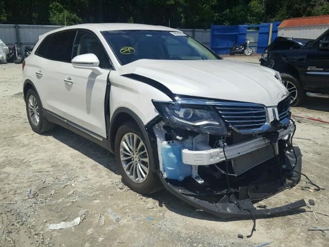 2LMTJ6KR9GBL73913 - 2016 LINCOLN MKX SELECT WHITE photo 1