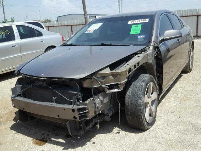 1G1ZC5E12BF299562 - 2011 CHEVROLET MALIBU 1LT 灰色 照片 2