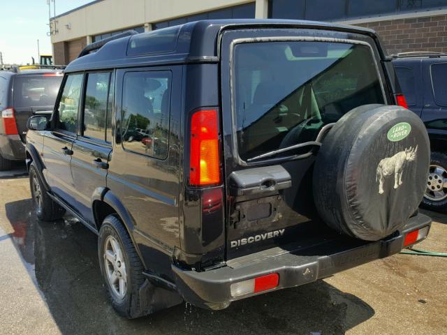 SALTL19494A845132 - 2004 LAND ROVER DISCOVERY BLACK photo 3
