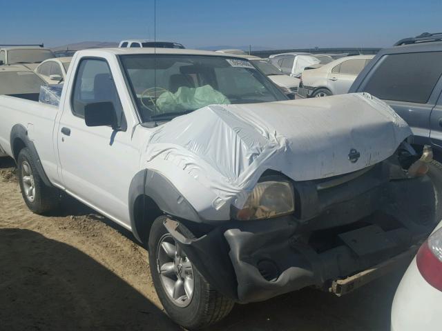 1N6DD21S01C303357 - 2001 NISSAN FRONTIER X WHITE photo 1