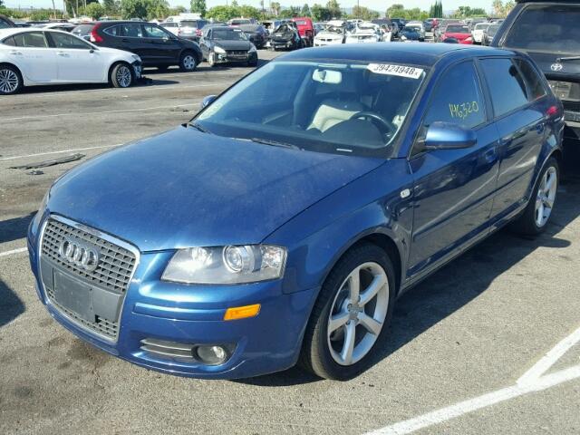 WAUMF78P86A092033 - 2006 AUDI A3 2.0 SPO BLUE photo 2