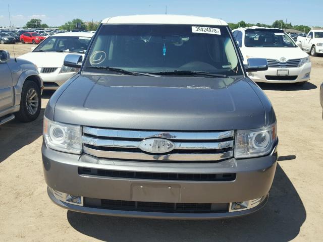 2FMEK63C19BA77945 - 2009 FORD FLEX LIMIT GRAY photo 9