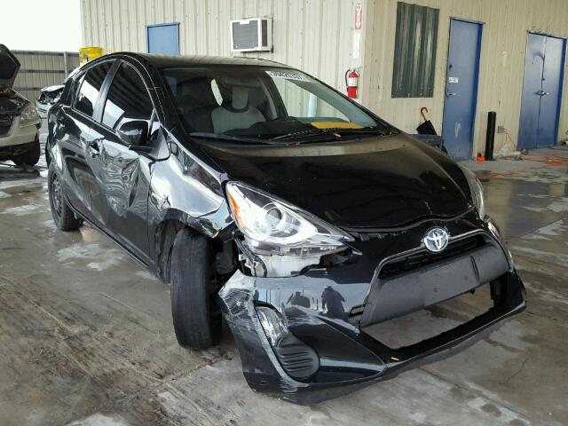 JTDKDTB39G1124228 - 2016 TOYOTA PRIUS C BLACK photo 1