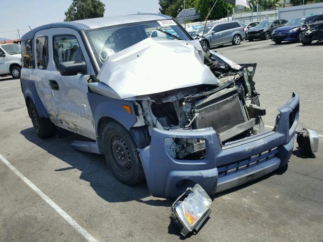 5J6YH18386L001690 - 2006 HONDA ELEMENT LX SILVER photo 1