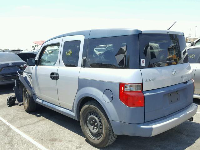 5J6YH18386L001690 - 2006 HONDA ELEMENT LX SILVER photo 3