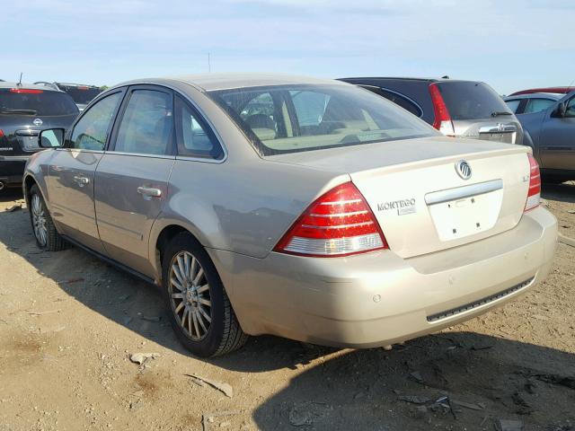 1MEFM43155G621046 - 2005 MERCURY MONTEGO PR TAN photo 3