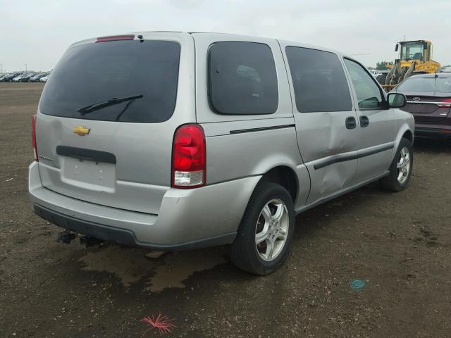 1GNDV23128D157169 - 2008 CHEVROLET UPLANDER L ვერცხლისფერი ფოტო 4
