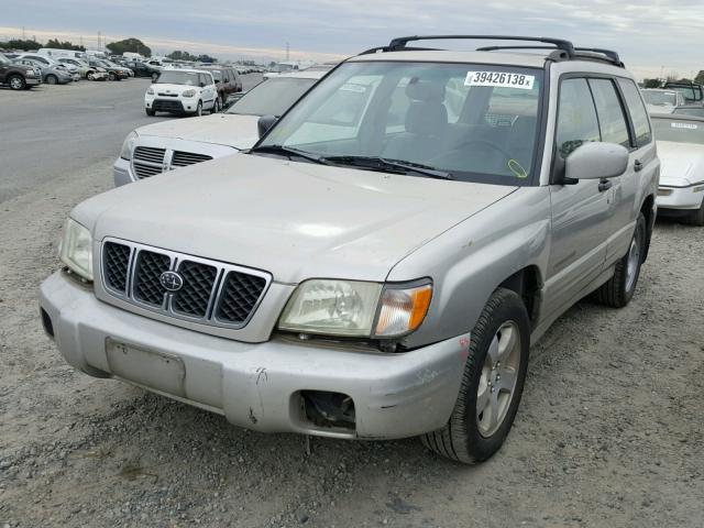 JF1SF65681H723613 - 2001 SUBARU FORESTER S SILVER photo 2