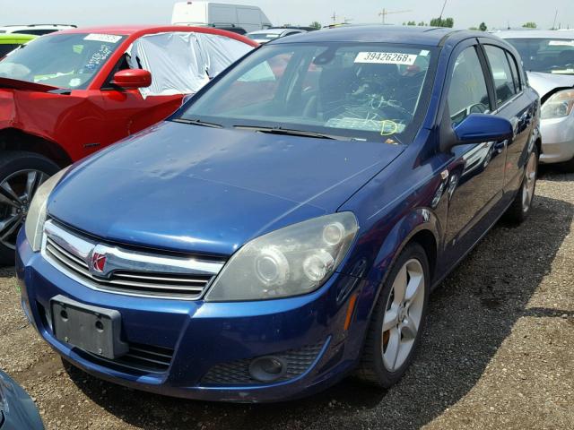 W08AT671685091604 - 2008 SATURN ASTRA XR BLUE photo 2