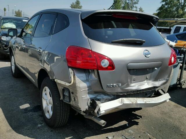 JN8AS5MV4AW109825 - 2010 NISSAN ROGUE S GRAY photo 3