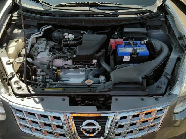 JN8AS5MV4AW109825 - 2010 NISSAN ROGUE S GRAY photo 7