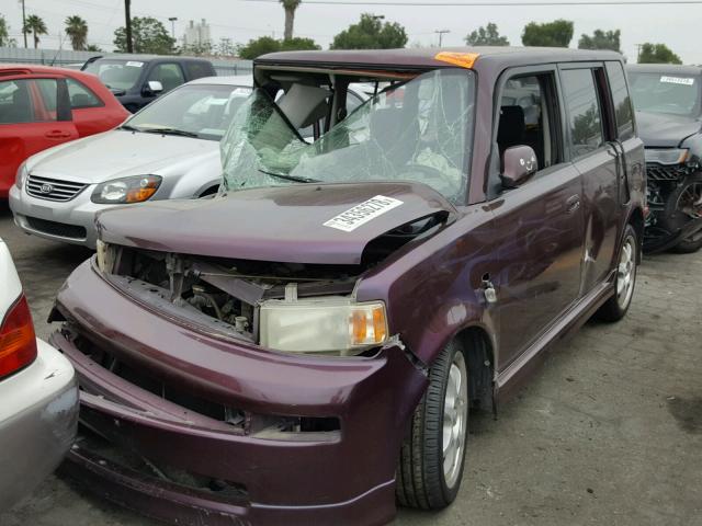 JTLKT334240140027 - 2004 TOYOTA SCION XB Lila Foto 2
