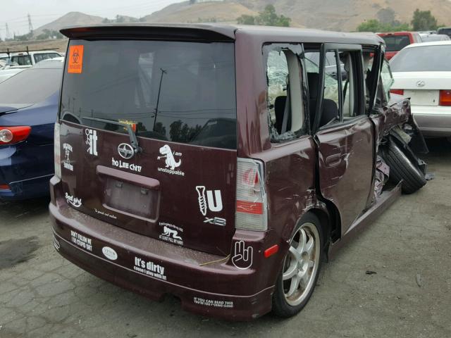 JTLKT334240140027 - 2004 TOYOTA SCION XB Lila Foto 4