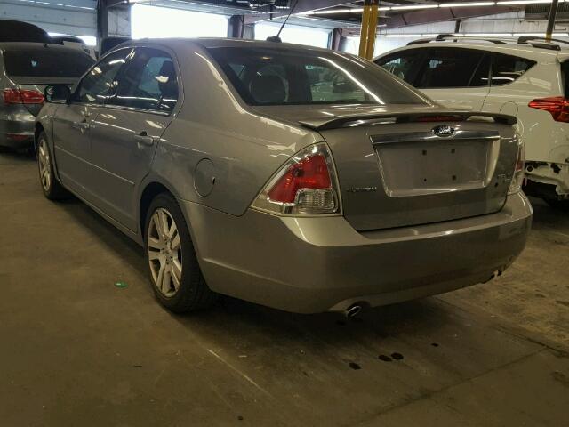 3FAHP02148R159125 - 2008 FORD FUSION SEL GRAY photo 3