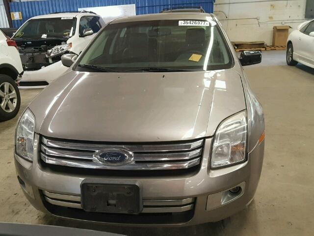 3FAHP02148R159125 - 2008 FORD FUSION SEL GRAY photo 9