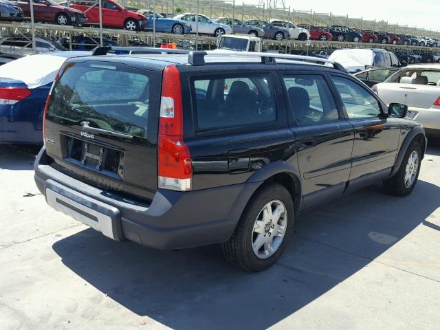 YV4SZ592X61230841 - 2006 VOLVO XC70 BLACK photo 4