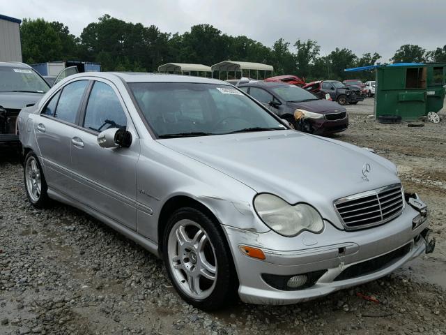 WDBRF65J52F158715 - 2002 MERCEDES-BENZ C 32 AMG K SILVER photo 1