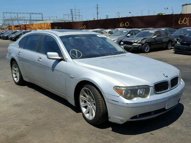 WBAGN63473DR19523 - 2003 BMW 745 LI SILVER photo 1